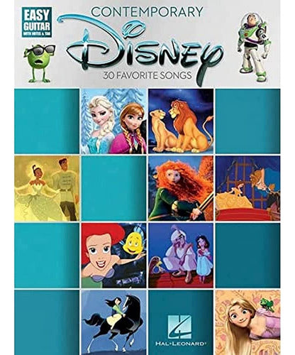 Hal Leonard Disney Contemporáneo: Easy Guitar With Tab 0