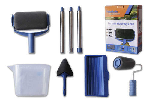 Paint Roller Paint Roller Kit With 5 Brush Set 0