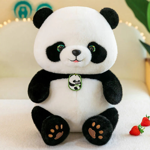 Oso Panda Pequeño Figura Peluche Pequeño 5