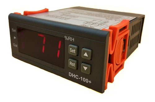 Control De Humedad Dch 100 Elitech C/ Sensor 1 Rele 1