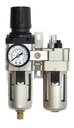 Intor Air Filter Regulator and Lubricator 1/2 Pneumatic Compressor 0