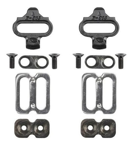 Taquinho Exustar Mtb P/ Sapatilha Spd Pedal Clip Tipo Sh-51 0