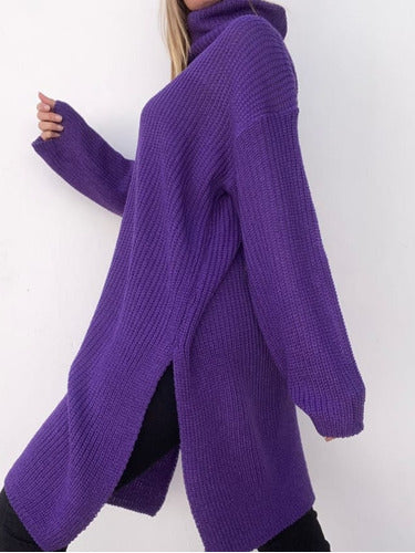Maxi Wool Sweater One Size Fits Up to 5 1