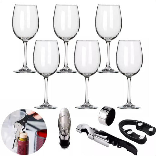 Set De Vino Juegos De Copas Destapador Kuchen 0