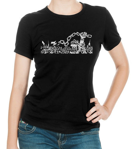 Women's National Rock Bands Cotton T-shirts 12