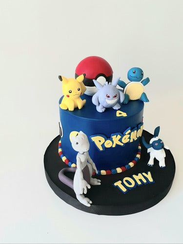 PamCakehouse Torta Cumpleaños Artesanal Pokemon 3