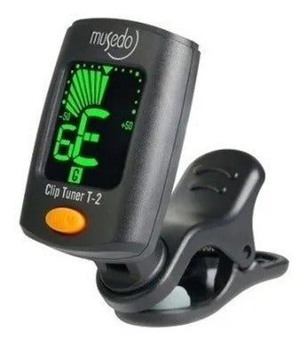 Musedo Clip-On Chromatic Tuner for Guitar, Bass, Ukulele 1