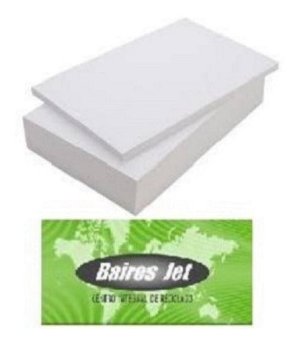 Baires Jet Glossy Adhesive Photo Paper 115g 20 Sheets A4 Inkjet 0