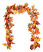 Dearhouse 2 Pack Fall Garland Maple Leaf, 5.9ft / Piece Hang 0