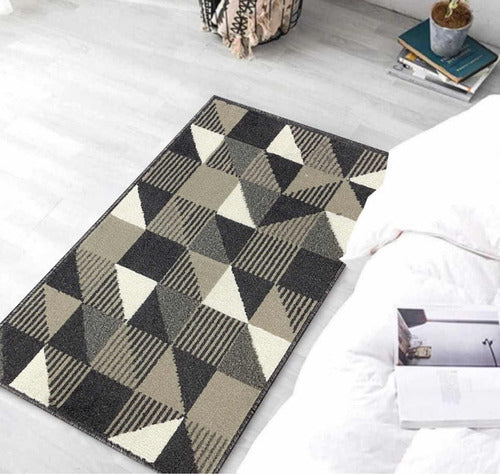 Kreatex Modern Bedside Rug 5599 Grey 57x90cm 0