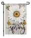 Bandera De Jardn De Flores De Hello Spring De 12 X 18 Pulgad 0