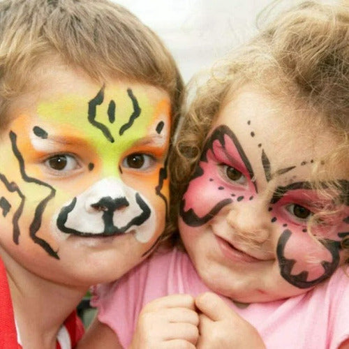 Maquillaje  Pintura Facial Crayones Para Niños X 6 1