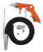 KLD Pneumatic Sandblasting Gun with Nozzles and Hose 90psi 0