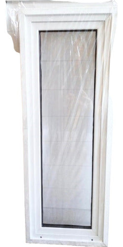 CasaHugo White Aluminum Window 30x110 Cm 1