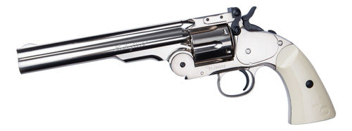 Revolver Schofield 6  4,5mm Co2 Full Metal Asg Aventureros 0