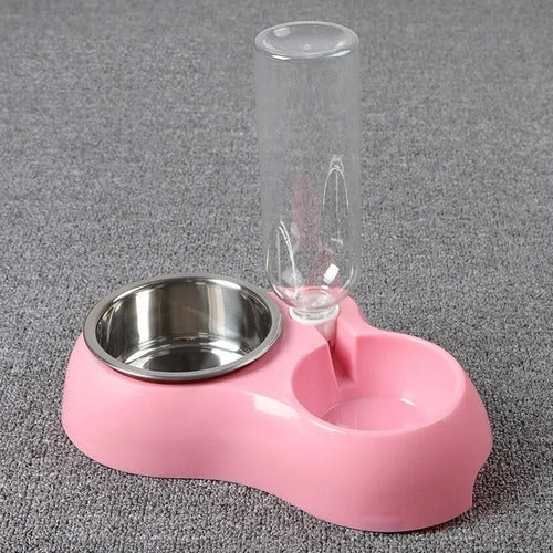 Pet Feeder and Waterer with Bottle for Small Dogs and Cats 3