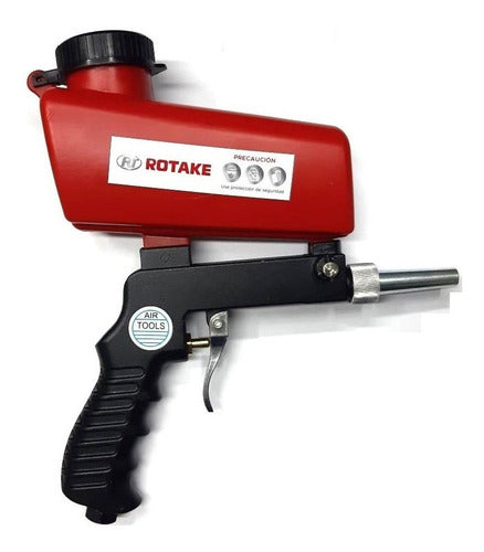 ROTAKE Professional Gravity Feed Pneumatic Sandblasting Gun 0