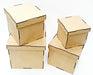 Set of 50 8x8x6 Smooth Top Fibrofacil Boxes 5
