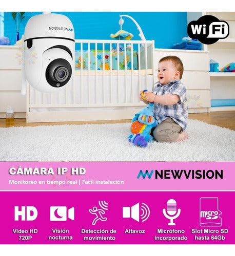 Baby Call Wifi Camara Monitor Newvision Bebe Nocturno C 2