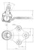 Rotula Inf (larga 16mm) Ayd Peugeot 306 93-96 0