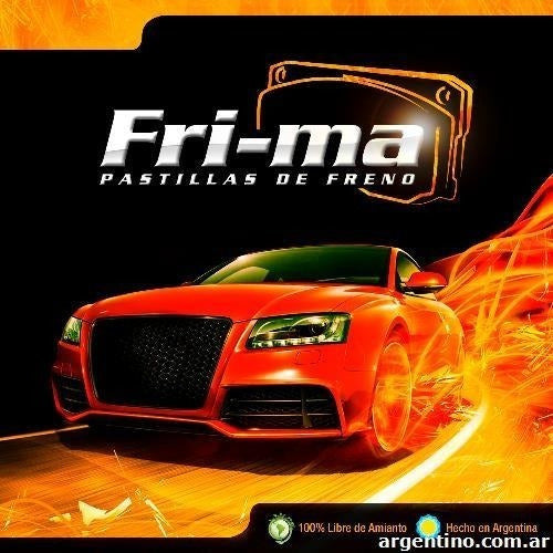 FRIMA Front Brake Pads Dodge Journey SXT 13/...- Pf 2540 4