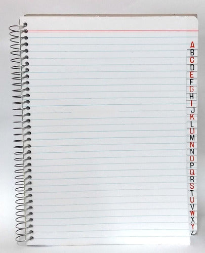 Meridiano Notebook with Index - 100 Ruled Pages 1