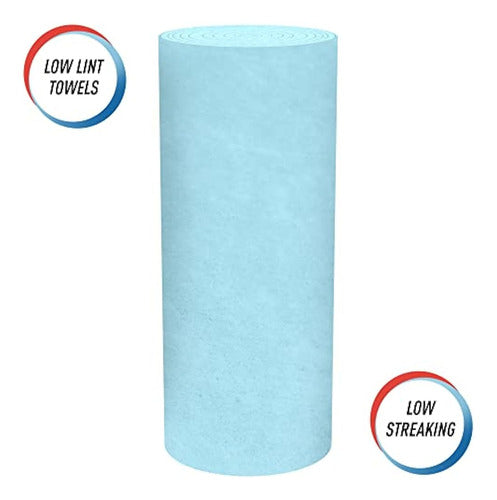 Scott 32896 Shop Towels, Glass, 1-ply, 8.6  X 11 , Blue, 90 2