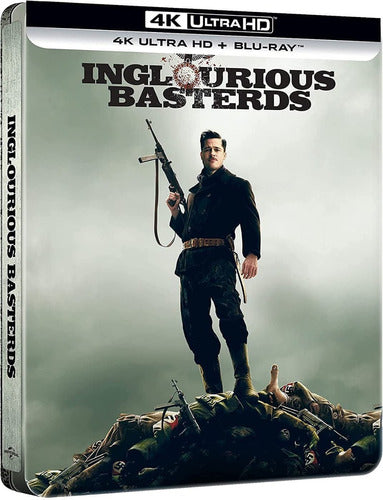 Blu-Ray 4K Ultra HD + Blu-Ray Inglourious Basterds / Steelbook 0