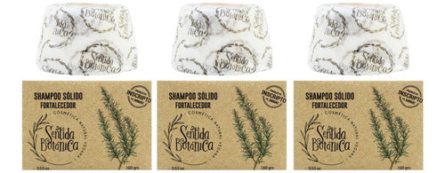 Sentida Botánica X3 Strengthening Vegan Solid Shampoo 6c 0