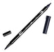 Tombow Dual Brush Pen in Black N15 - Single Unit 0