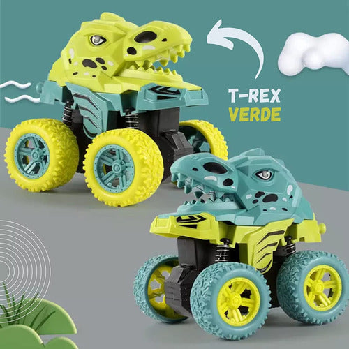 Sebigus 4x4 Friction Car Truck Toy Triceratops 1