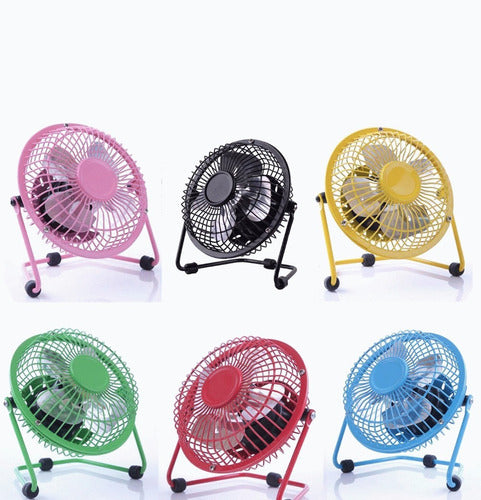 Mini Ventilador Usb 4  Colores 15j54 0