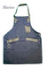 Premium Kitchen Apron in Twill and Eco-leather 16