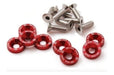Anodized Washers and Screws Set x10 M6 for Motorcycle Auto ATV Quad 1