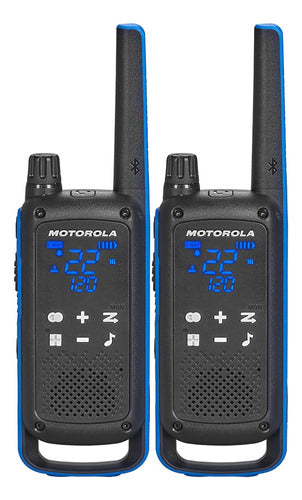 Radio 2 Vías Motorola Talkabout T802 Bt 56km 22 Canales Ip54 0