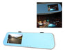 Nhome Auto Rearview Mirror with Front and Rear Camera 3