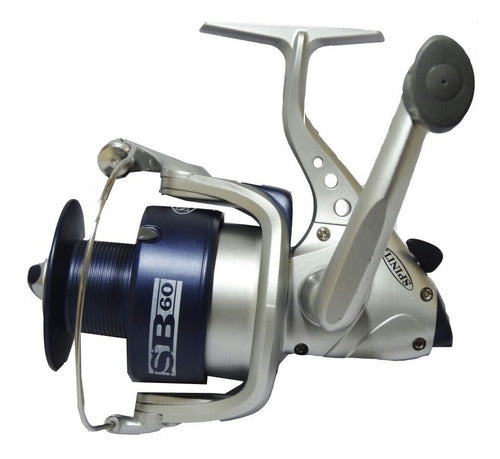 Spinit SB 501 Frontal Reel with Extra Spool - Ideal for Varied Freshwater and Saltwater Fishing 0