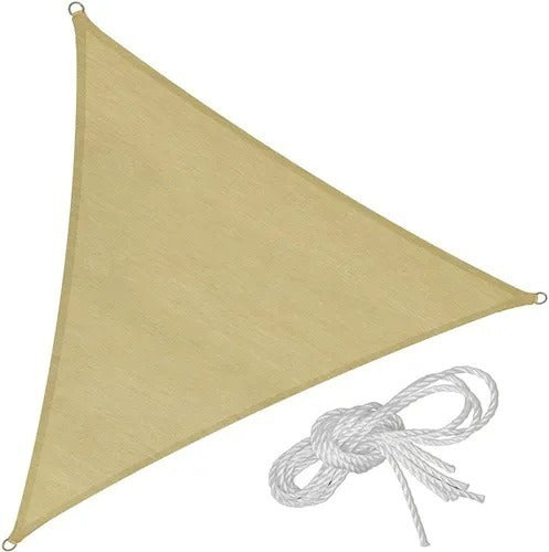 Purare Home Triangle Shade Sail UV 3.6 x 3.6 x 3.6 + Rope 0