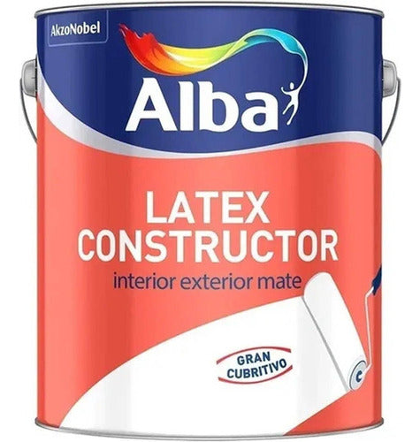 Alba Latex Profesional Interior Exterior Constructor 1 Lt Mm 0