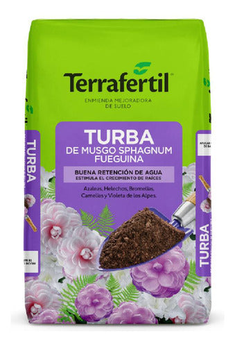 Turba Musgo Sphagnum 5 Litros / Terrafertil 0