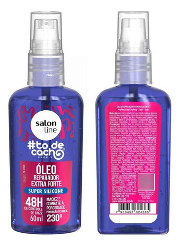 Salon Line Óleo Reparador Extra Fuerte.super Silicona 60ml 2