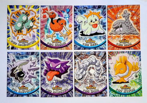 Pokemon Lote De Cartas Topps Originales 1999 0