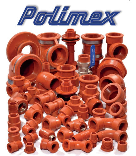 Polimex Adaptador Conexion Tanque Plastico Brida Diam 2 Pulgadas 2