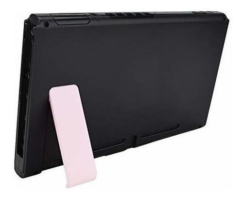 Repuesto Soporte Kickstand Trasero Nintendo Switch Rosa 0