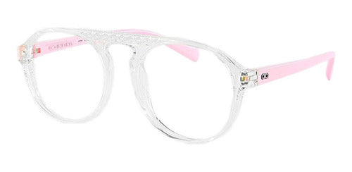 Infinit Gruyere Translucent Pastel Pink Eyewear Frame 0