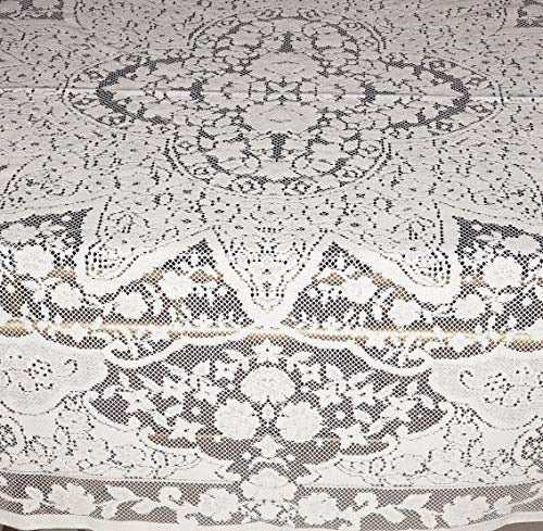 Adonisusa Aristocrata Lace Tablecloth in White or Ecru 1