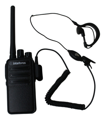 2 Fones Microfone Para Rádio Comunicador Intelbras Rc3002 G2 4