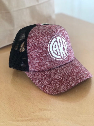 Newcaps Red Trucker River Plate Cap 1