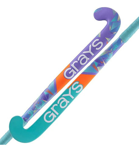 Grey Blast Ultrabow - Youth Wooden Hockey Stick 0