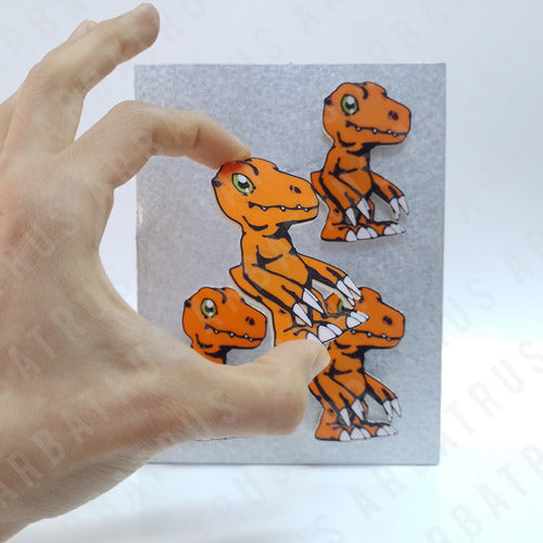 Arbatrus Agumon Pokemon Decorative Magnets 2